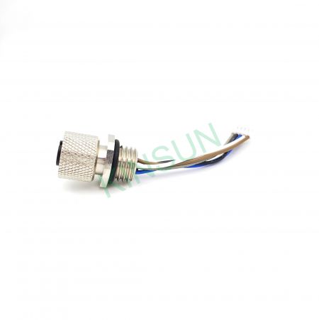 KINSUN, M12 su geçirmez konektörler için mükemmel özel kablo montaj hizmeti sunar.